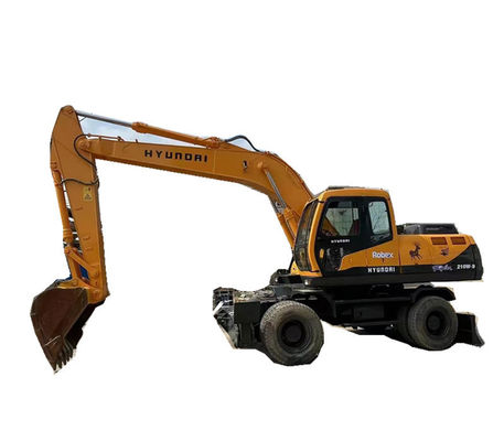 Benutzter Rad-Bagger Hyundais Robex 210W 21 Tonnen-210W-9