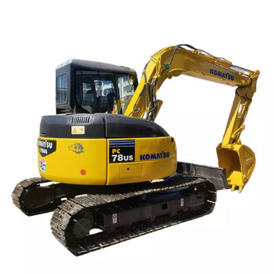 Kleine Raupe benutzter Bagger KOMATSU Pc78us 7 Tonnen