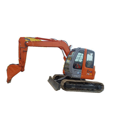 Zx75us Zx75 benutzte Hitachi-Bagger 7200kg verwendete Mini Excavator