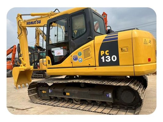 13 Kettenbagger-With 800mm Ton Used Japan Komatsus PC130 Bahn
