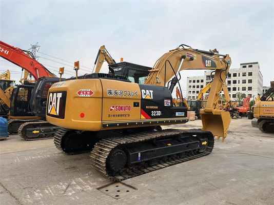 23 Ton Used Cat Crawler Excavator 323D benutzten Caterpillar 320 Bagger 323 325 330
