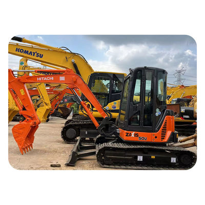 Gebrauchtes Hitachi ZX50U Minibagger Gebrauchtes 5 Tonnen Hitachi ZX50 Minibagger
