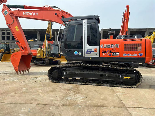 Gebrauchtes Hitachi Zx200 Bagger Gebrauchtes Japan 20 Tonnen Bagger Erdbewegungsmaschinen