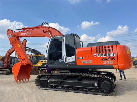 Gebrauchtes Hitachi ZX240 Bagger Original Gebrauchtes Japan Bagger 24 Tonnen Mittleres Bagger