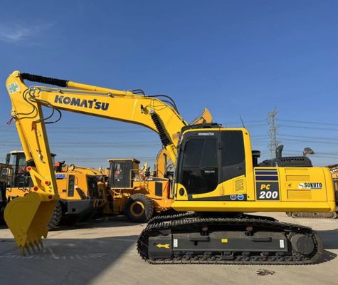 90% Neue, gebrauchte Crawler-Typ Komatsu PC200 Japanische Herstellung Ausgezeichnete Leistung
