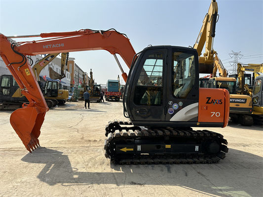Gebrauchtes Hitachi ZX70 Minibagger mit Gummibahn 7 Tonnen Bergwerksbagger
