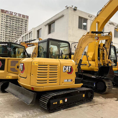 CAT 305.5E2 Kleiner 5 Tonnen schwerer Bagger mit Daumen und Klinge