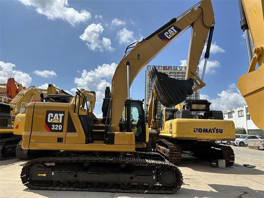 Gebrauchtes CAT 320 Bagger 6 Zylinder C7.1-Motor gebrauchtes Caterpillar 320 Bagger