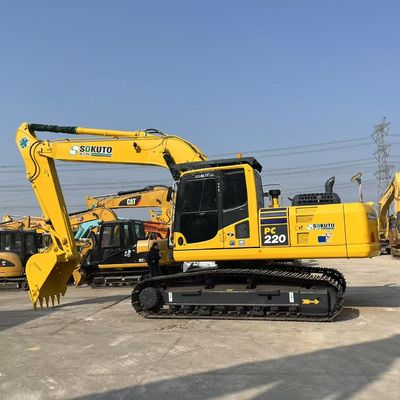 Ausgezeichneter Zustand Komatsu PC220 8 Bagger mit höchster Sicherheit 22 Tonnen