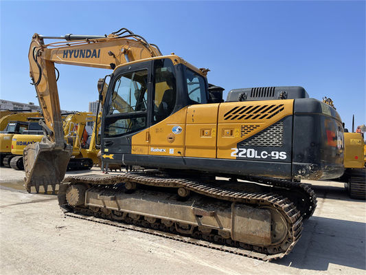 Original Farbe Korea Gebraucht Hyundai R220LC-9S Bagger Hyundai 220 Crawler Digger