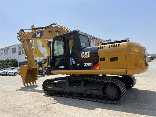Gutes Zustand 20 Tonnen mittelgroßer Bagger gebrauchter Raupen 320d Bagger zum Verkauf