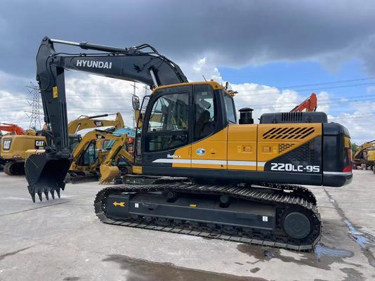 Gebrauchter Hyundai R220LC-9S Bagger 22T Raupenbagger 1,2 m³ Löffel