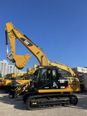 20 Tonnen gebrauchte CAT 320D Bagger Gebrauchte Caterpillar Bagger mit geringen Betriebsstunden