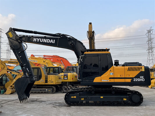 Gebrauchte Hyundai HX220HD Baumaschine in gutem Zustand zu verkaufen