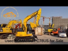 Benutzter Bagger Japans KOMATSU PC78US benutzte Minibagger KOMATSU pc78 für Verkauf
