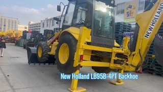 Gebrauchte New Holland LB95B-4PT Baggerlader